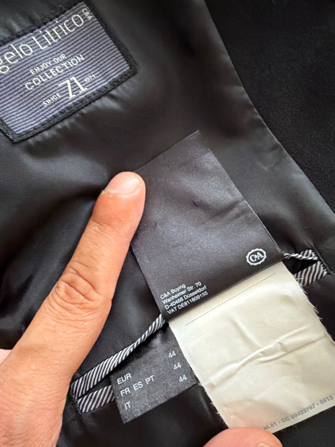 Siyah Blazer Ceket — görsel 4/4
