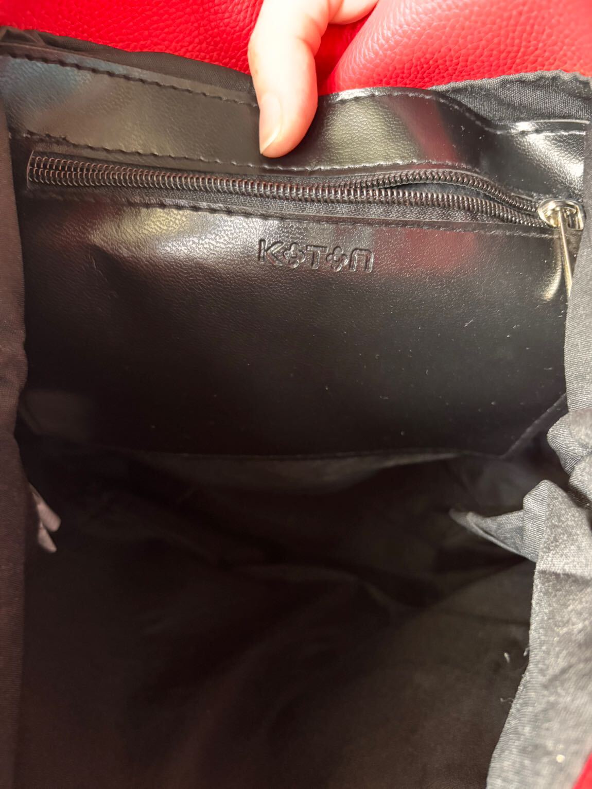 Koton kırmızı büyük çanta — görsel 4/7