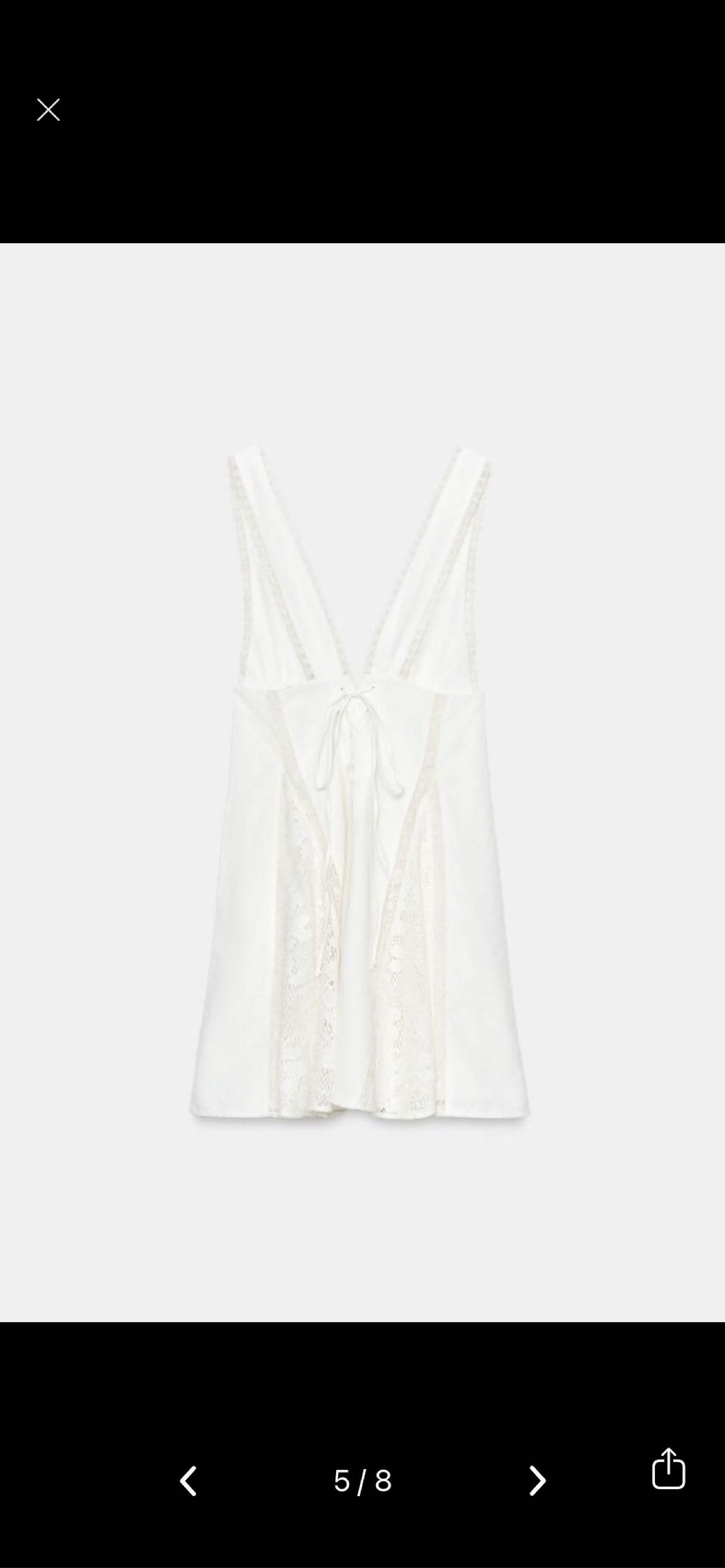 Zara mini elbise — görsel 8/8