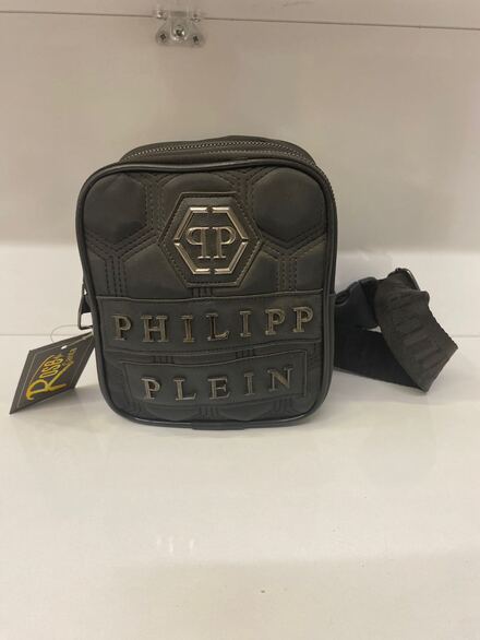 Philipp Plein Siyah Erkek Çantası
