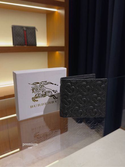 Burberry Siyah Deri Cüzdan