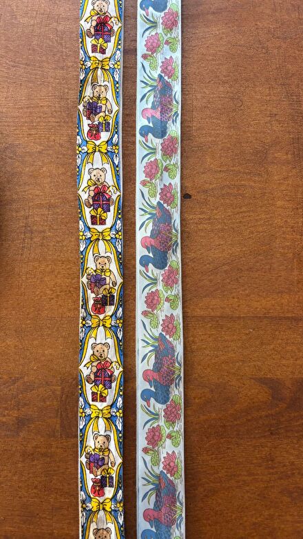 2 Adet vintage Kurdele seti
