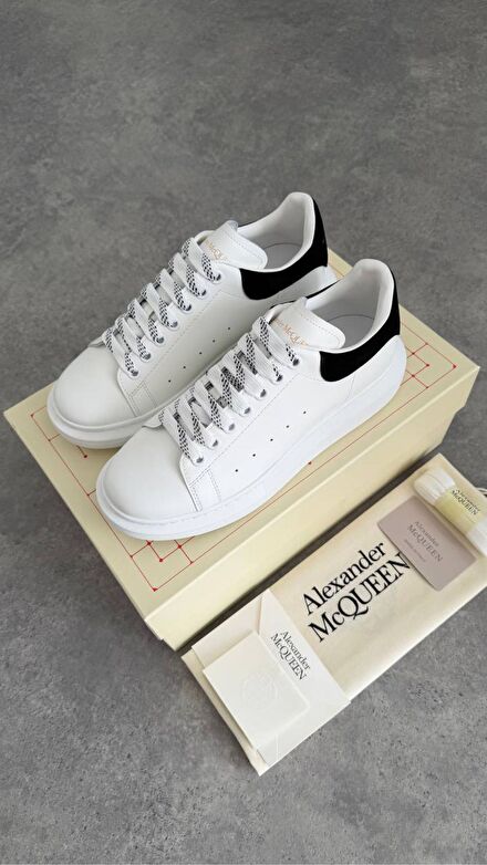 Alexander McQueen Deri Spor Ayakkabı
