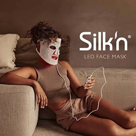 ✅ SILK’N LED YÜZ BAKIM MASKESİ SIFIR