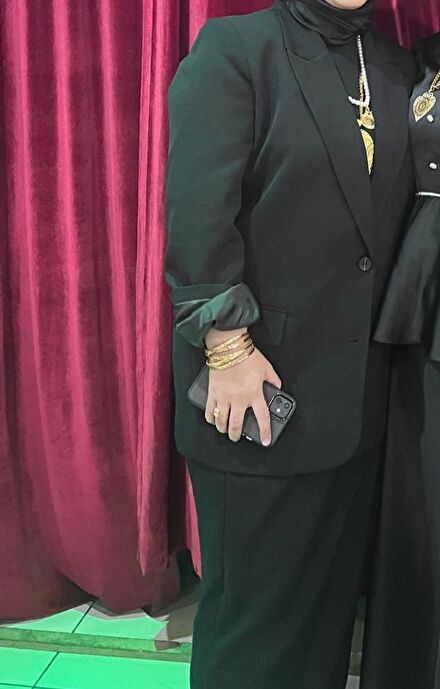 Siyah Blazer Ceket