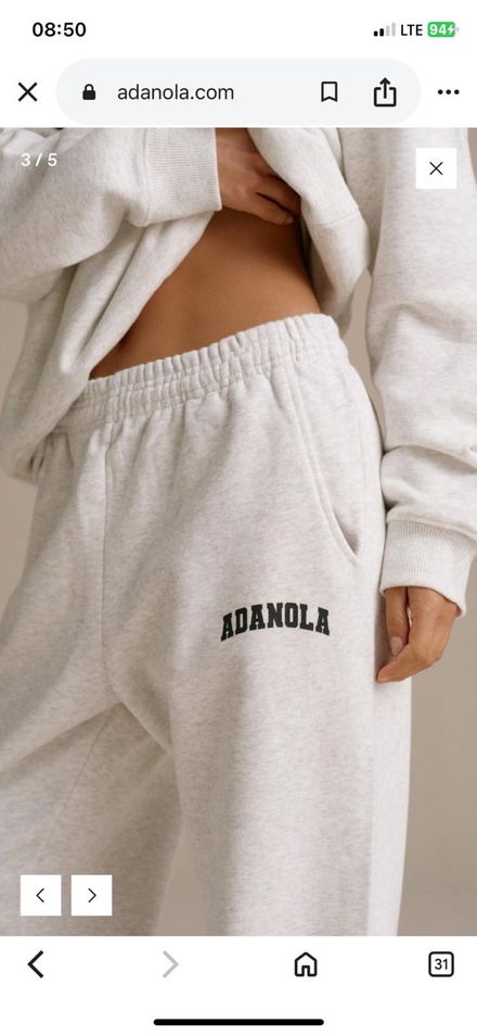 Adanola Gri Eşofman Altı