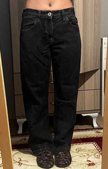 Siyah Jeans Pantolon