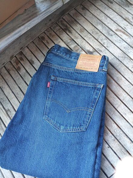 Levis 501 klasik likrasiz sıfır