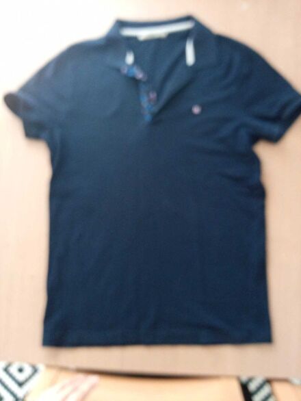 Lacivert Polo Yaka T-shirt
