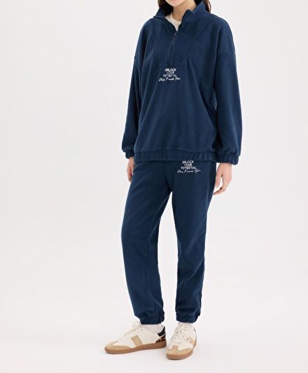 Defacto Polar Sweatshirt ve Eşofman Altı