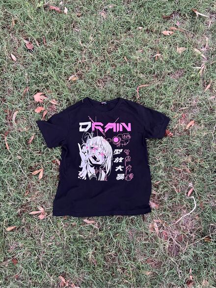 Y2K Anime Graphic T-shirt