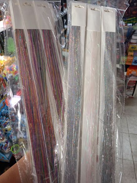 tinsel saç / 1 paket