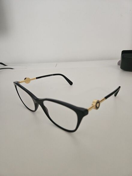 Versace Siyah Gözlük Çerçevesi