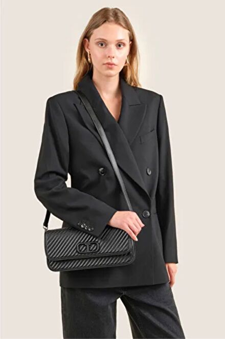 Ted Baker Siyah Omuz Çantası