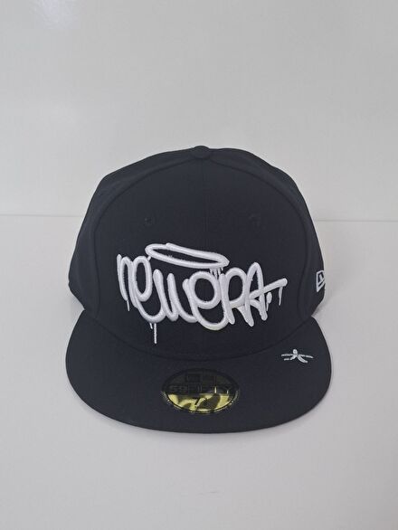 New Era Cap Grafiti Siyah Şapka