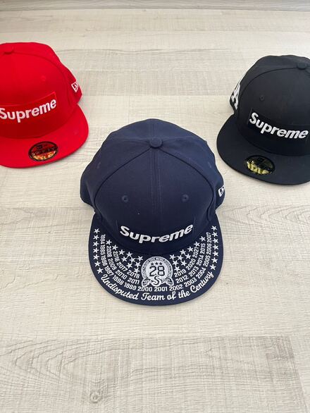 Supreme&New Era Cap