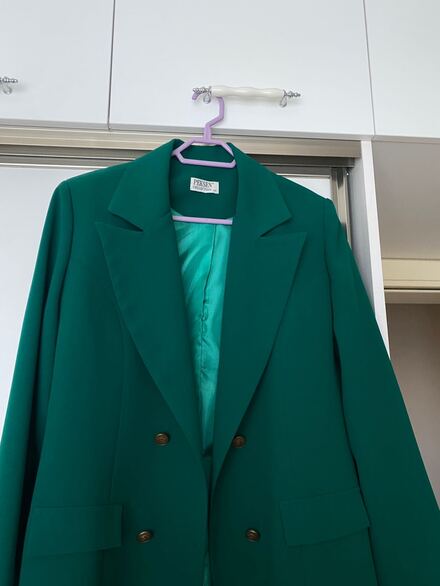 Yeşil Blazer Ceket