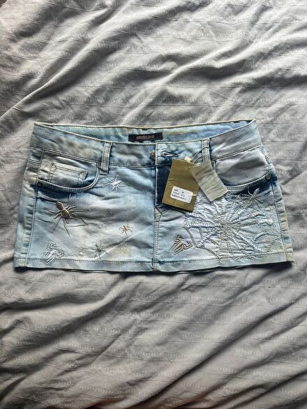 Roberto Cavalli kot vintage mini Etek