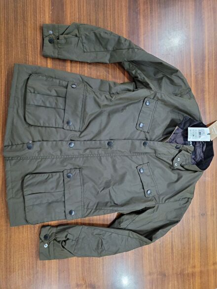 Orijinal Duke Wax Barbour Haki Mont