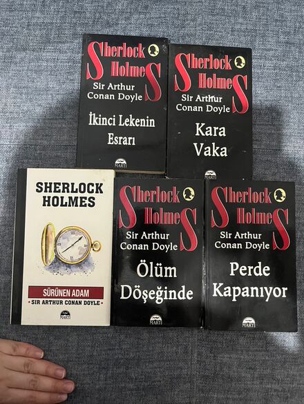 Sherlock Holmes 5 Kitap Seti