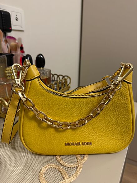 Michael Kors Sarı Zincir Askılı Çanta