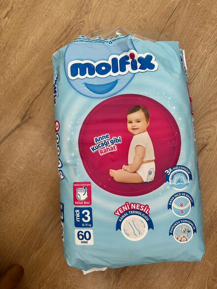 Molfix Bebek Bezi Seti