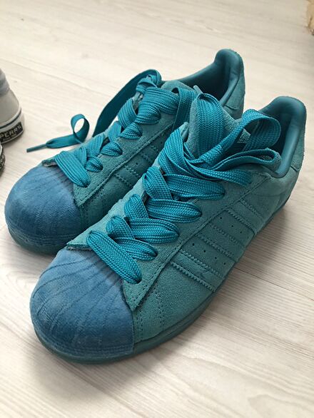 Adidas Mavi Spor Ayakkabı