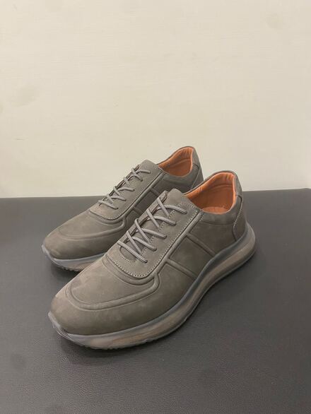 Erkek hakiki deri sneaker