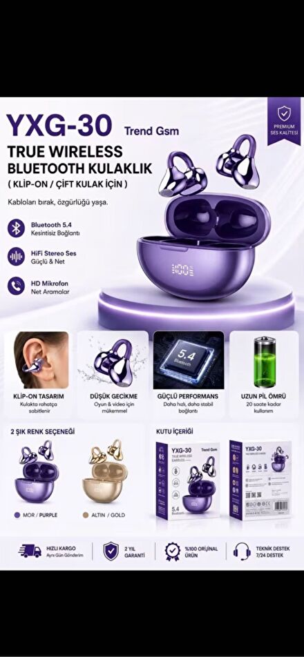 YXG-30 Bluetooth Kulaklık
