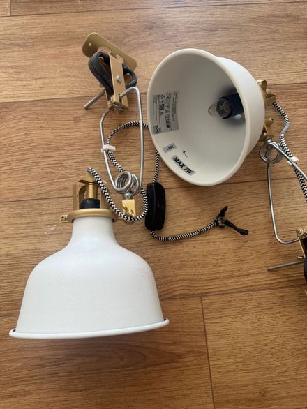 2’li IKEA Ranarp Duvar Aplik