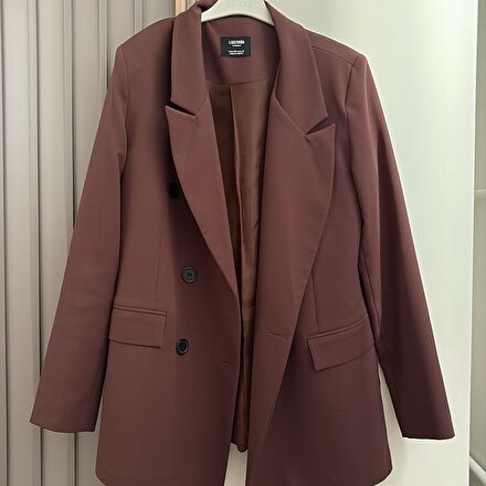 Kahverengi blazer ceket