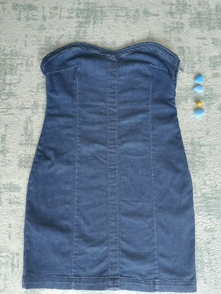 TOPSHOP Straplez Elbise