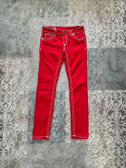True Religion Red Jeans