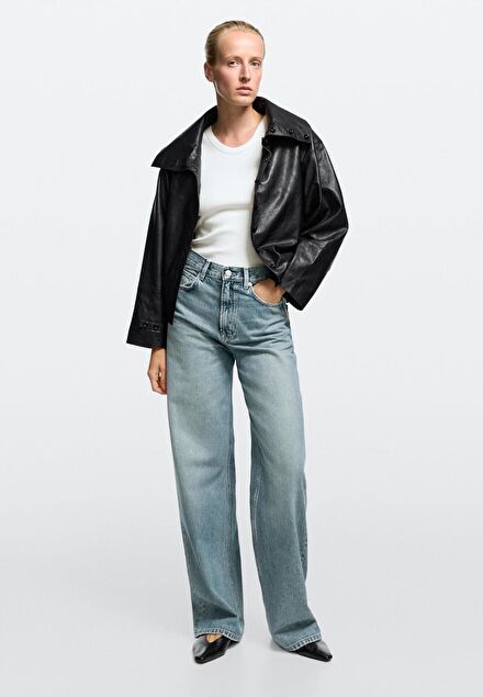 Massimo Dutti Wide Leg Jean