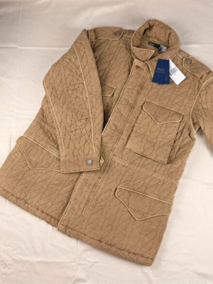 Orijinal RALPH LAUREN Erkek Bej Mont