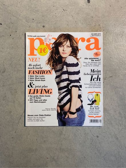 Vanessa Paradis Kapaklı Petra Dergisi