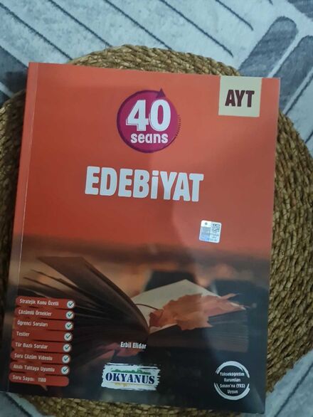AYT Edebiyat 40 Seans Kitap