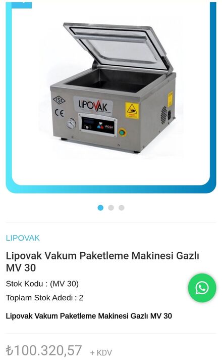 vakum makinesi