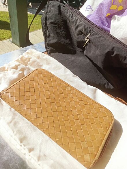 Orjinal Bottega veneta büyük boy cüzdan