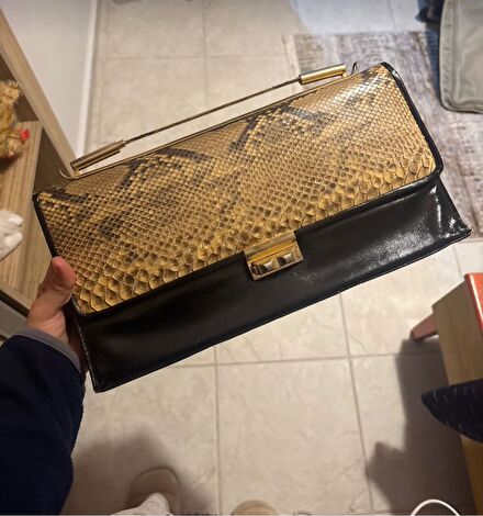 American Vintage Leopar El Çantası