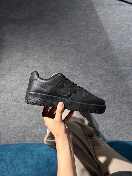 Nike Air Force 1 Siyah Erkek Sneaker 40