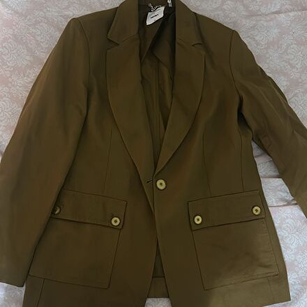 Haki Blazer Ceket