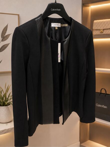 Calvin Klein Siyah Blazer Ceket