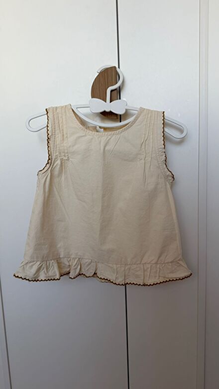 Krem Bebek Bluzu
