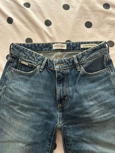 Guess Jeans Mavi Straight Jean