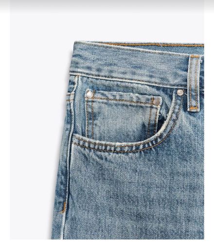 Mavi Bol Kesim Jean Pantolon