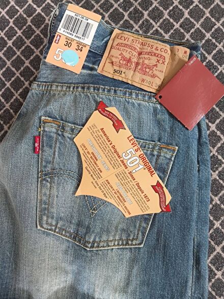 Levi's 501 Jean Pantolon 30/34