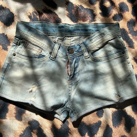 Dsquared Vintage Düşük Bel Mini Şort