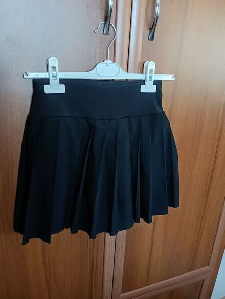 Penti Siyah Pilili Spor Sort Etek