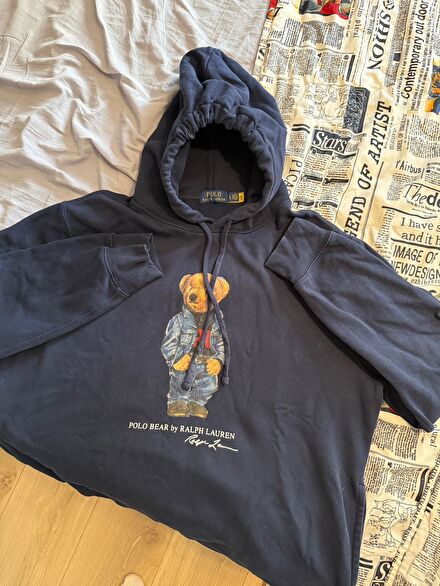 Polo Bear Kapüşonlu Sweatshirt